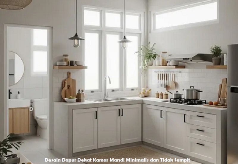 Dapur Dekat Kamar Mandi