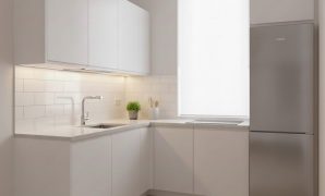 Desain Dapur Ukuran 2×1 Meter, Kecil tapi Fungsional dengan Kitchen Set L-Shape Dapur Ukuran 2×1