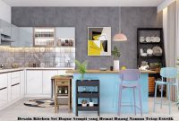 Desain Kitchen Set Dapur Sempit yang Hemat Ruang Namun Tetap Estetik Kitchen Set Dapur Sempit